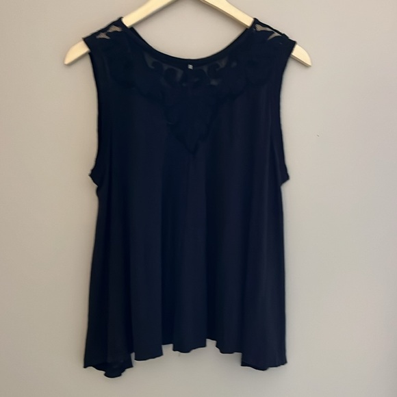 Free‎ People Black Tank Size Small - Picture 2 of 12